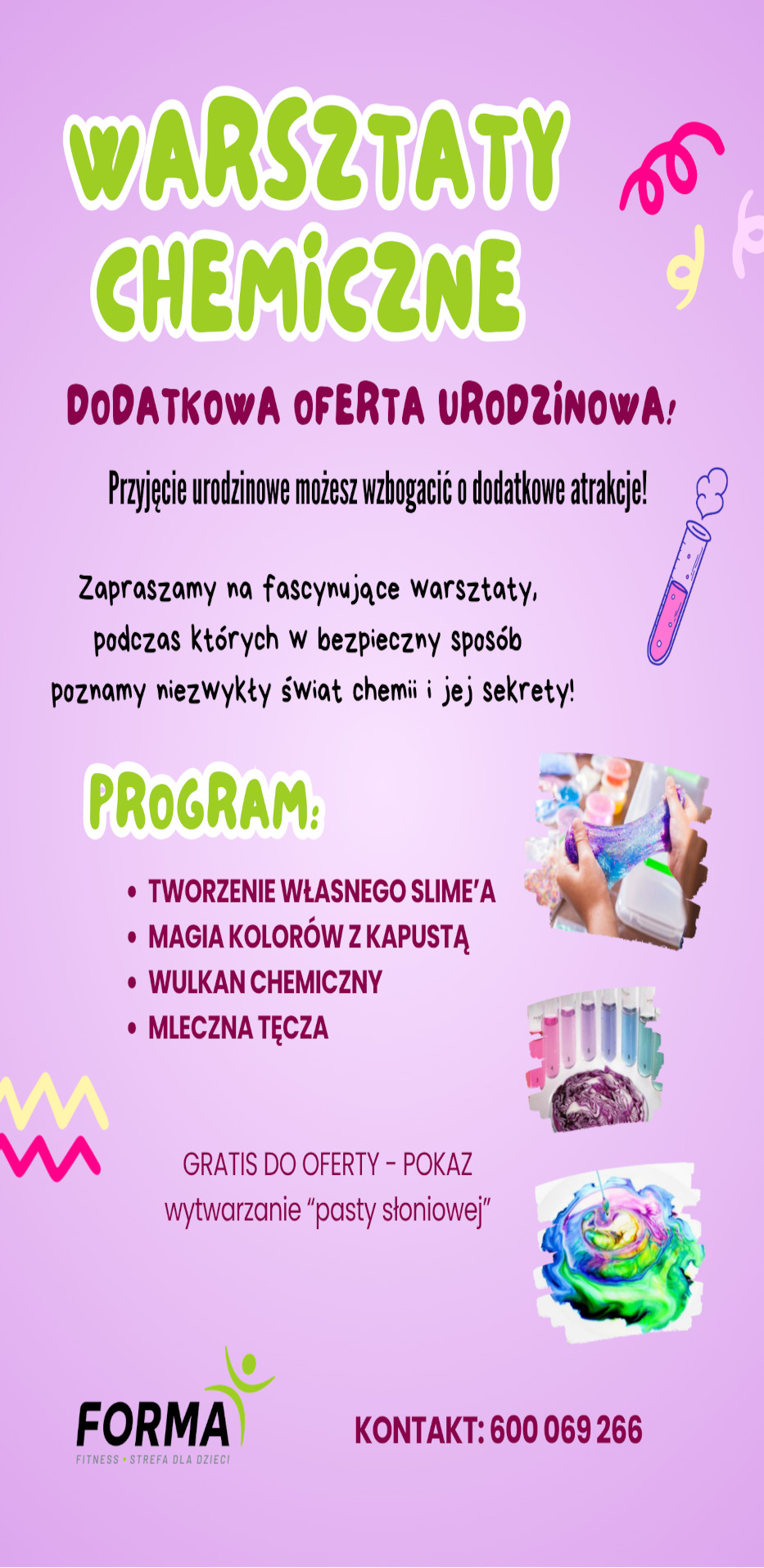 Oferta organizacji urodzin w Małpim Gaju