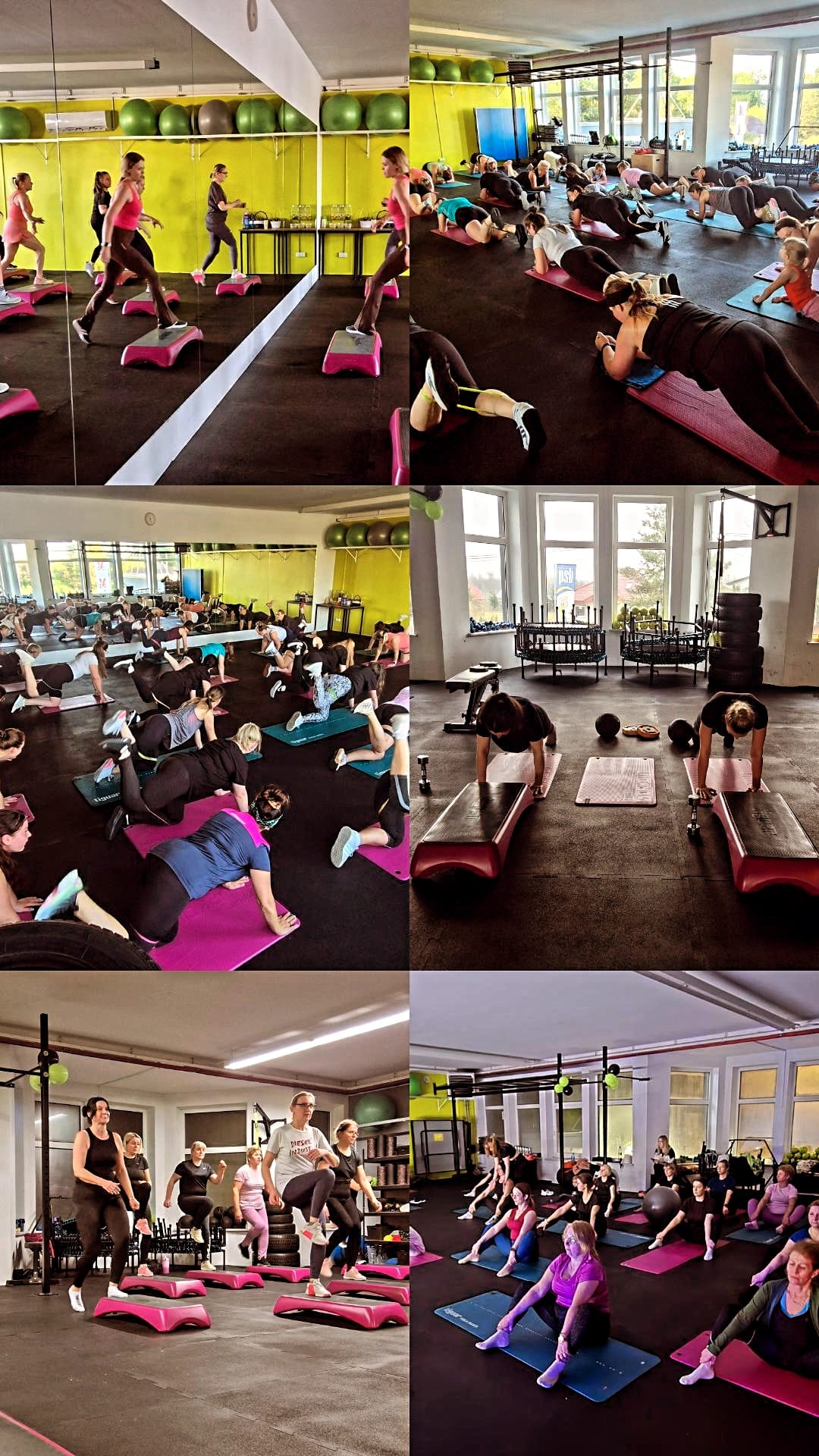 Nowoczesna strefa fitness